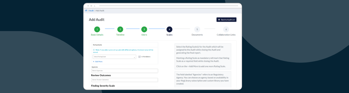 New Meta Configurations for a Flexible Audit and Compliance Workflow